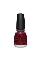 Expansive view of 0.5-ml capped China Glaze Kiss and Spell nail color variant